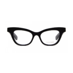 Alexander McQueen AM0381O-001 - Rame de vedere Femei, Negru, Rotunde