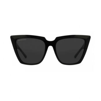 Balenciaga BB0046S-001 - Ochelari de soare Femei, Negru, Rectangulari