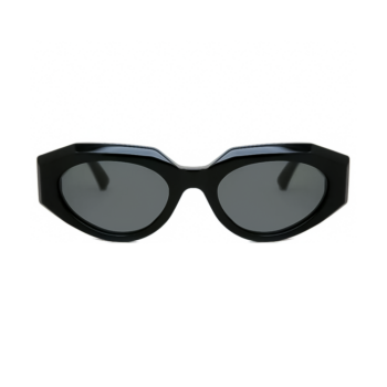 Bottega Veneta BV1031S 001 52 – Ochelari de soare damă, Negri, Cat-Eye, 52 mm