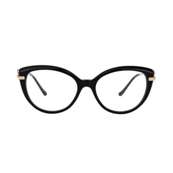 Cartier CT0283O-002 - Rame de vedere Femei, Havana & Auriu, Pătrate