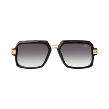 Cazal 6004/3 001 – Ochelari de soare Unisex, Negru-Auriu, Sport, 56 mm