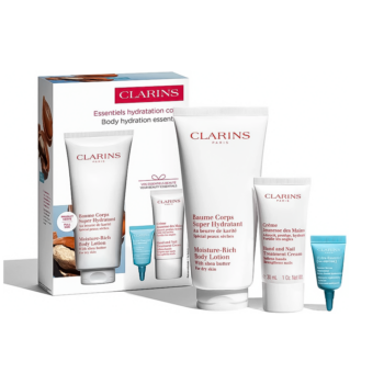 Clarins Body + Lip Balm + Hand Cream Set Îngrijire Femei
