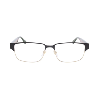 Gucci GG0753O-001 – Rame vedere Bărbați, Negru-Auriu, Rectangulari, 58 mm