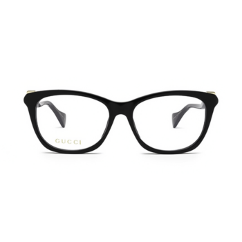 Gucci GG1012O-001 - Rame vedere Femei, Negru, Rectangulari, 54 mm