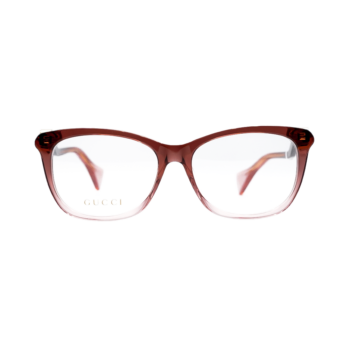 Gucci GG1012O-003 – Rame vedere Femei, Burgundy, Rectangulari, 54 mm