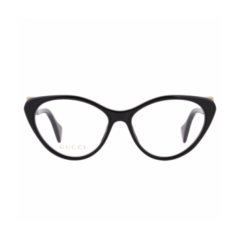 Gucci GG1013O-001 - Rame vedere Femei, Negru, Cat-Eye, 55 mm