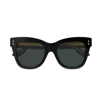 Gucci GG1082S-001 – Ochelari de soare Femei, Negru, Cat-Eye, 52 mm