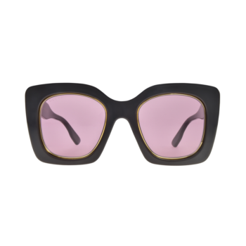 Gucci GG1151S-002 - Ochelari de soare Femei, Gri, Butterfly, 51 mm