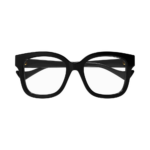 Gucci GG1258O-004 - Rame vedere Femei, Negru, 53 mm