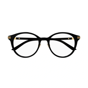 Gucci GG1454OK – Rame de vedere Femei, Negru, Cat-Eye, 52 mm