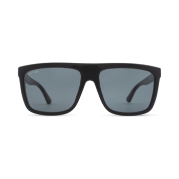 Gucci GG0748S-001 - Ochelari de soare Bărbați, Negru, Rectangulari, 59