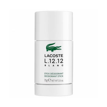 Lacoste L.12.12 Blanc Deodorant Stick 75g - parfum sofisticat