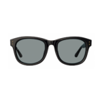 Linda Farrow Edson – Ochelari de soare Femei, Negru/Auriu, Pătrați, Grey