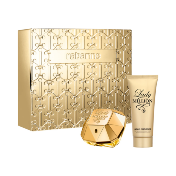 Paco Rabanne Lady Million Apă de Parfum Femei 80ml + Loțiune de Corp 100ml Set Cadou