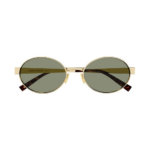 Saint Laurent SL 692-003 - Ochelari de soare Femei, Aurii, Ovali, 55