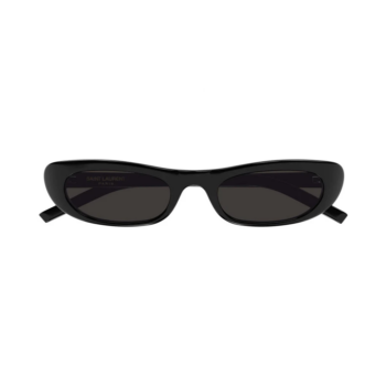 Saint Laurent SL 557 SHADE-001 - Ochelari de soare Femei, Negri, Dreptunghiulari, 53