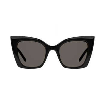 Saint Laurent SL 552 - Ochelari de soare Damă, Negru, Pătrat, 51 mm