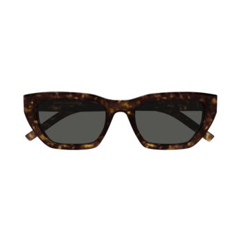 Yves Saint Laurent SL M127/F 002 53 - Ochelari de soare damă, Havana, Cat-Eye, 53 mm