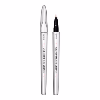 Mighty Fine Brow Pen – carioca pentru sprancene cu varf triplu ultra-fin 3,75 warm medium brown